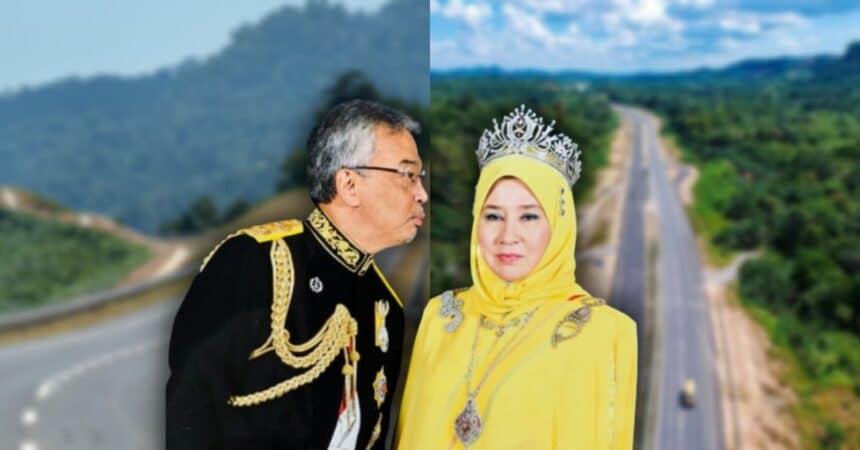 YDP Agong 'Mengidam' Mahu Memandu Di Lebuh Raya Pan Borneo Santuni Rakyat Sabah Sarawak