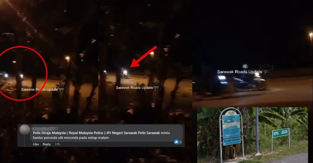 Aktiviti Rancak Tiap Malam, Jalan Di Samarahan Jadi Port Lumba Haram Sambil Lawan Arus