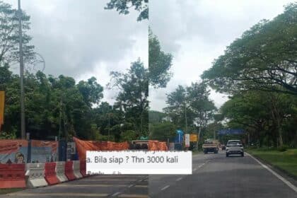 Bertahun Terabai, Netizen Kecewa Lihat Keadaan 'Projek Terbengkalai' Di Jalan Depo Kuching