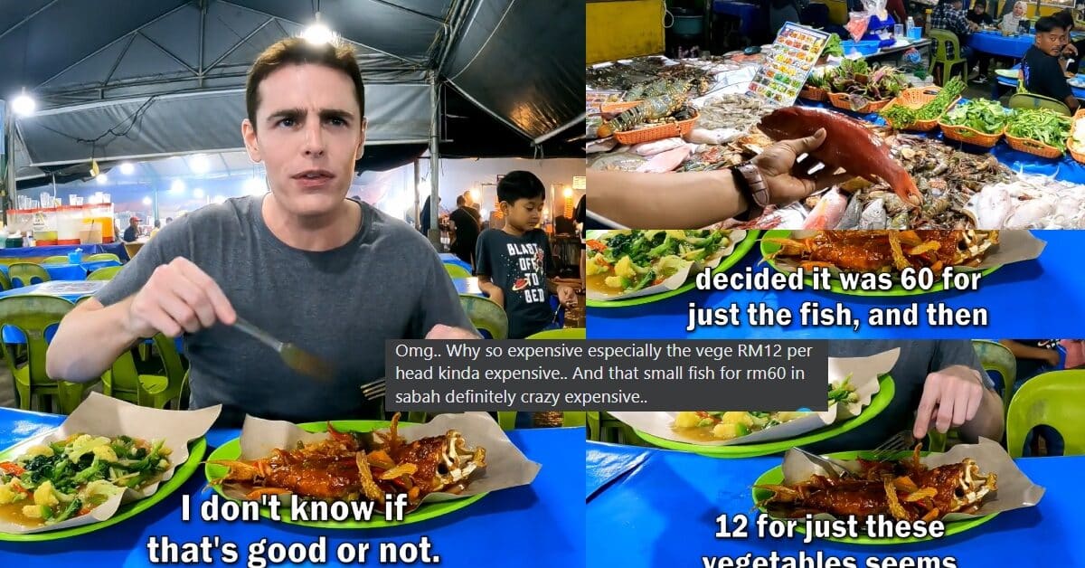 Dicas RM72 Untuk Ikan Dan Sayur, Netizen Dakwa Vlogger Dari UK Ini Ditipu Di Pasar Filipina Sabah