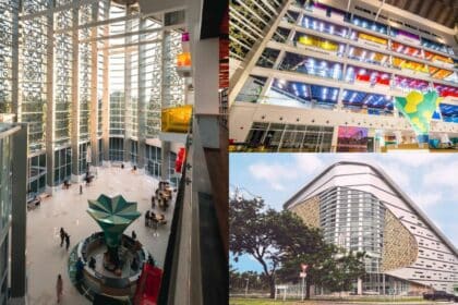 Disangka Shopping Mall, Perpustakaan Tanjung Aru Jadi Tarikan Pelancong Ke Sabah