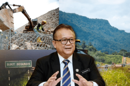 Jalan Bukit Begunan Pan Borneo, Menteri Kerja Raya Beri Jaminan Siap November Ini