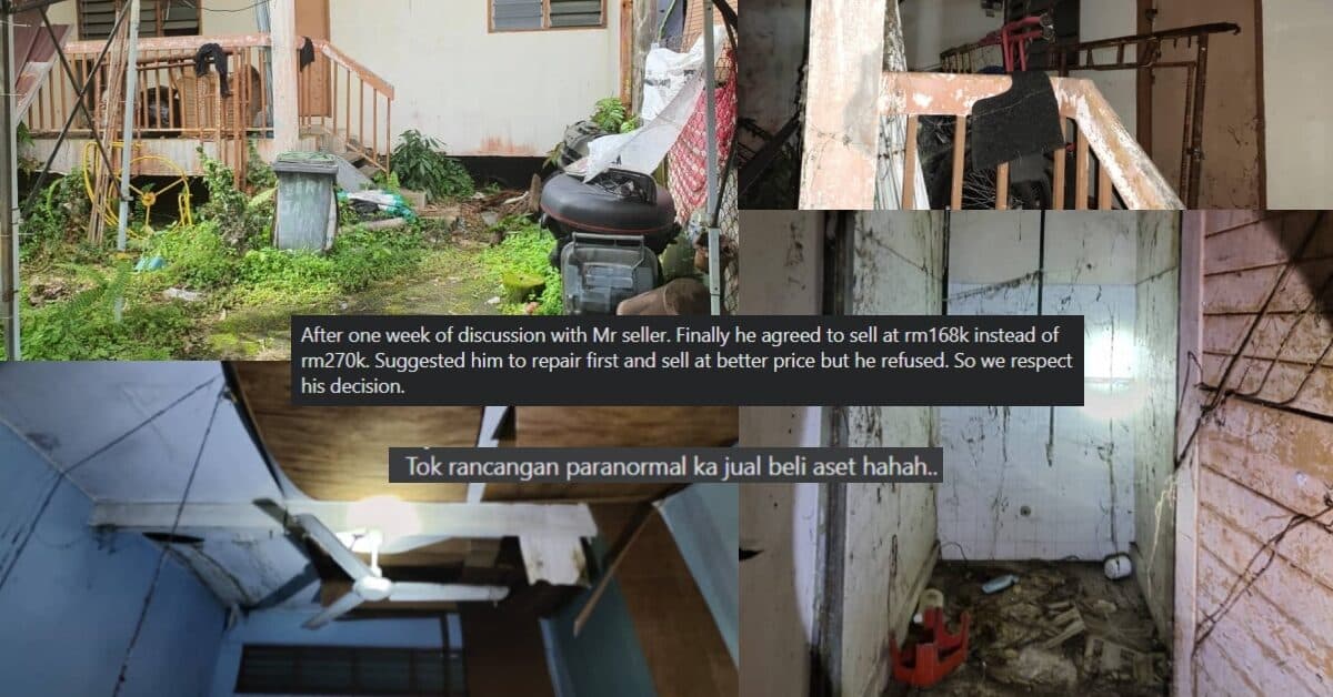 Kali Ini Jual 'Rumah Hantu' Pula, Ejen Rumah Di Kuching Ini Sekali Lagi Jadi Tumpuan Ramai
