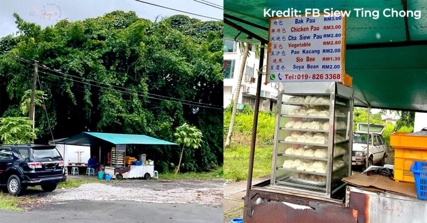 Macam Drive-Thru, Nikmati Soya Bean Fresh Dan Pau Dari Gerai Tepi Jalan Di Batu 4 Kuching Ini
