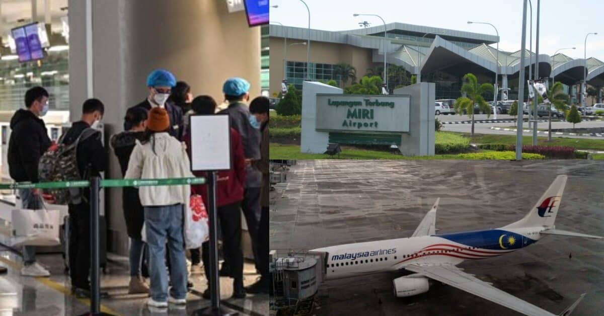 Masalah Teknikal Pada Sayap, MAS Lakukan Pendaratan Cemas Di Miri Dengan Selamat