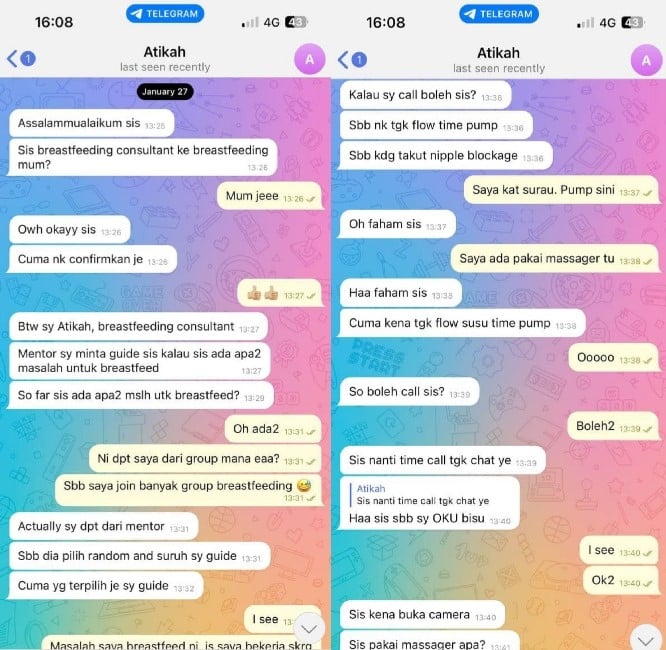 Kantoi Scammer Minta Video Ibu Breastfeed, Wanita Ini Gesa Orang Ramai Berhati-Hati