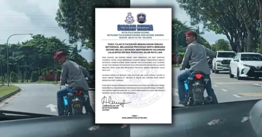 Padah Jadi Samseng Jalanan, Polis Kini Buru Suspek 'Pembuli' Di Jalan Tabuan TT3