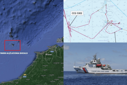Perairan Sarawak Diceroboh Lagi, Dua Kapal Pengawal China Dikesan Berlegar Di Beting Patinggi Ali