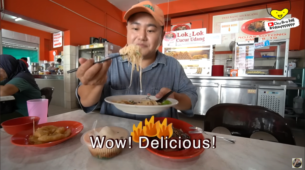 Bihun Belacan Pikat Hati 'Chu Bro', Review Jujur Youtuber Korea Ini Tarik Perhatian Netizen Sarawak