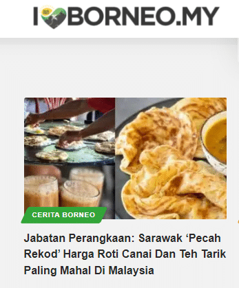 Luah Harga 'Breakfast' Di Kuching Mahal, Pendapat Lelaki Ini Raih Sokongan Netizen