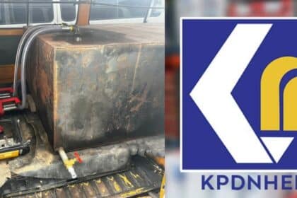 Seludup Minyak Diesel Tanpa Permit Di Miri, Seorang Pemandu Van Ini Ditahan
