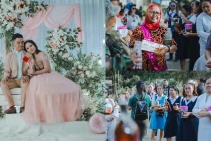 Sempoi Satu Family Guna Baju Sekolah, Perkahwinan Pasangan Iban Ini Raih Perhatian Netizen