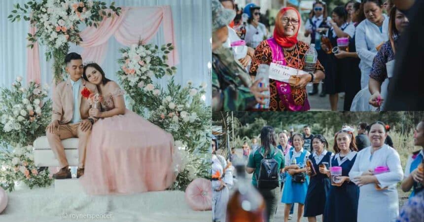 Sempoi Satu Family Guna Baju Sekolah, Perkahwinan Pasangan Iban Ini Raih Perhatian Netizen
