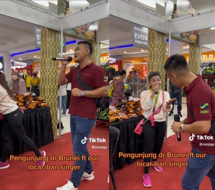 'Sebijik Macam Awie Dan Ziana Zain', Penyanyi Iban Dan Brunei Ini Raih Perhatian Netizen