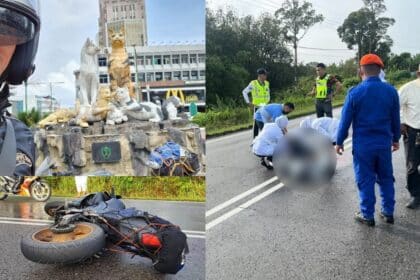 Solo Ride Berakhir Tragedi, Lelaki Dari Lawas Maut Dalam Kemalangan Menuju Ke Sibu