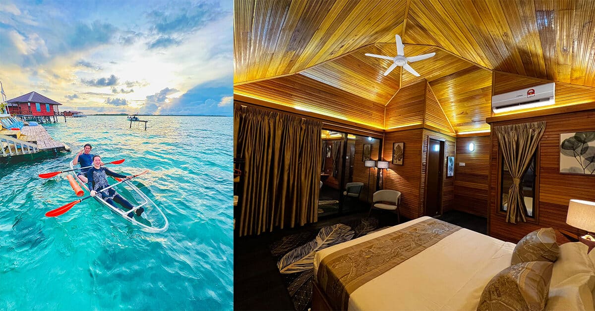 Tarikan Terbaru Di Semporna, Nikmati Percutian Anda Di Sky Water Villa Resort