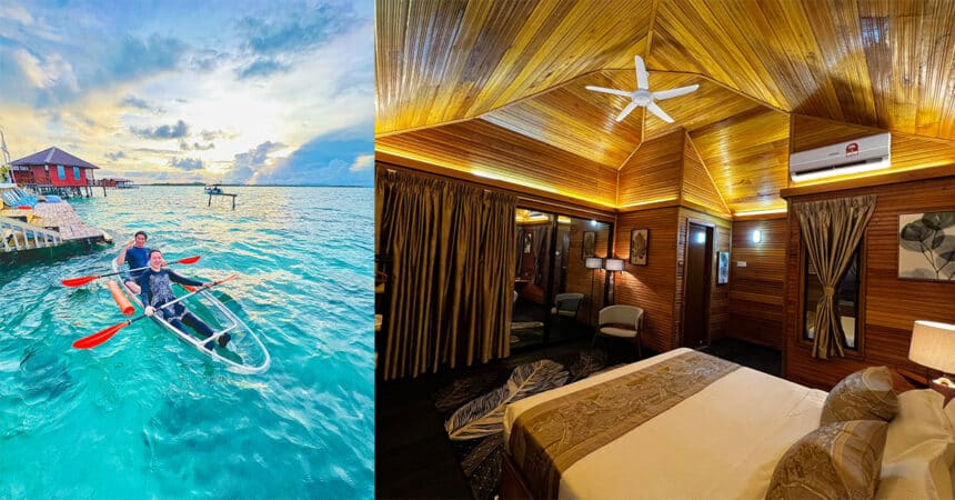Tarikan Terbaru Di Semporna, Nikmati Percutian Anda Di Sky Water Villa Resort