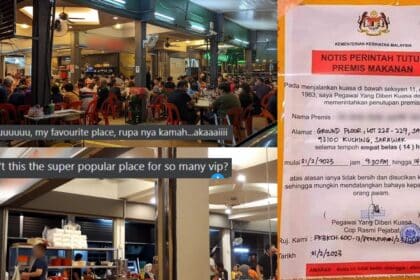 Tidak Patuh Spesifikasi Kebersihan, Restoran Di Jalan Ban Hock Kuching Diarah tutup