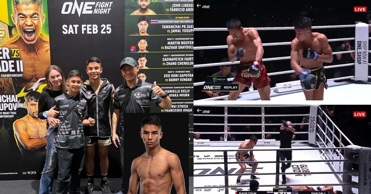 Tumbangkan Lawan Dalam Masa 16 Saat Sahaja, Aksi Atlet Muay Thai Sarawak Ini Jadi Tumpuan