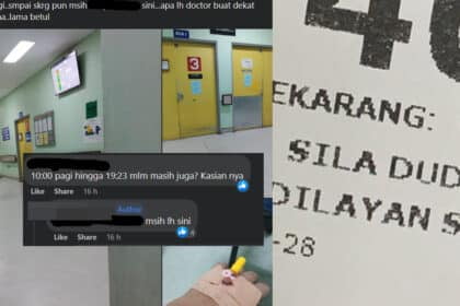 Geram Tunggu Giliran Sampai 9 Jam, Individu Luah Kekecewaan Dengan Servis Hospital Di Miri