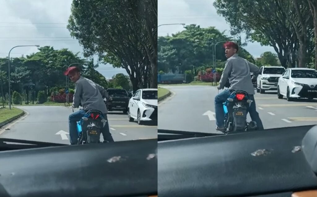 Lagak Gaya 'Samseng Jalanan', Tular Rakaman Dashcam Di Jalan Tabuan TT3