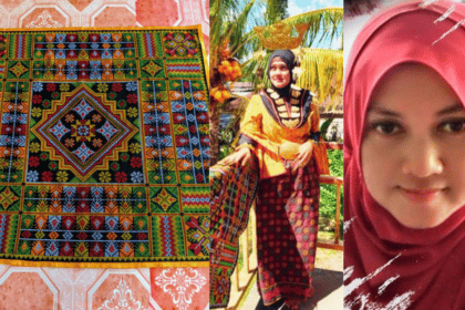Wanita Ini Antara Penyambung Legasi Dastar, Tenunan Berwarna Warni Dari Sabah
