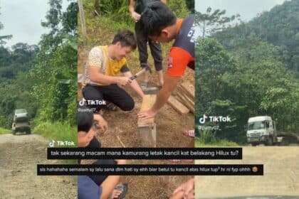 [VIDEO] 'Memang Semua Serba Boleh', Netizen Terhibur Lihat Hilux Bawa Kancil Di Ulu Baram
