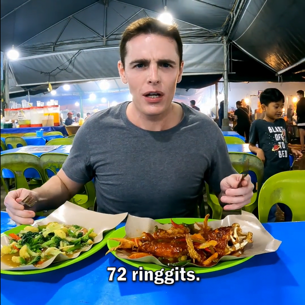 Dicas RM72 Untuk Ikan Dan Sayur, Netizen Dakwa Vlogger Dari UK Ini Ditipu Di Pasar Filipina Sabah