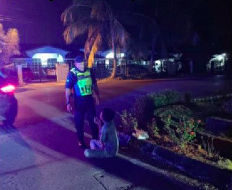 Rupanya Warga Asing, Lelaki Mengemis Dekat Lampu Isyarat Di Jalan Matang Ditahan Polis