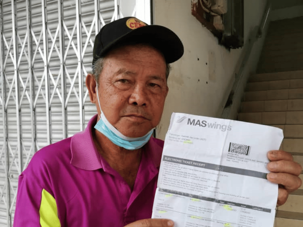 Penerbangan Dibatalkan Walaupun Dah Ada Tiket Sah, MASwings Mohon Maaf Kepada Lelaki Sarawak Ini