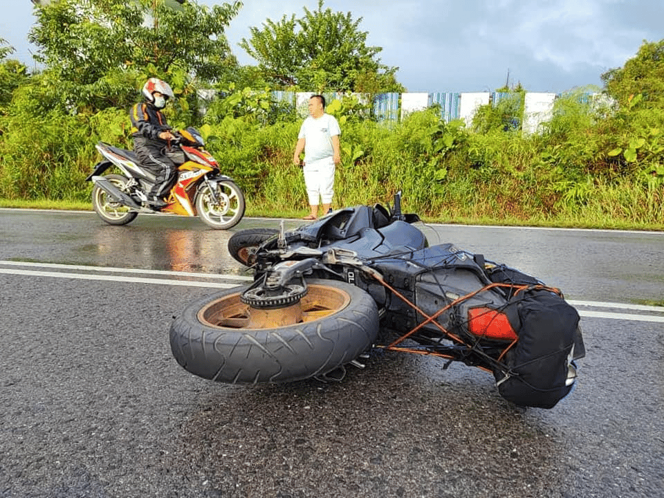 Solo Ride Berakhir Tragedi, Lelaki Dari Lawas Maut Dalam Kemalangan Menuju Ke Sibu