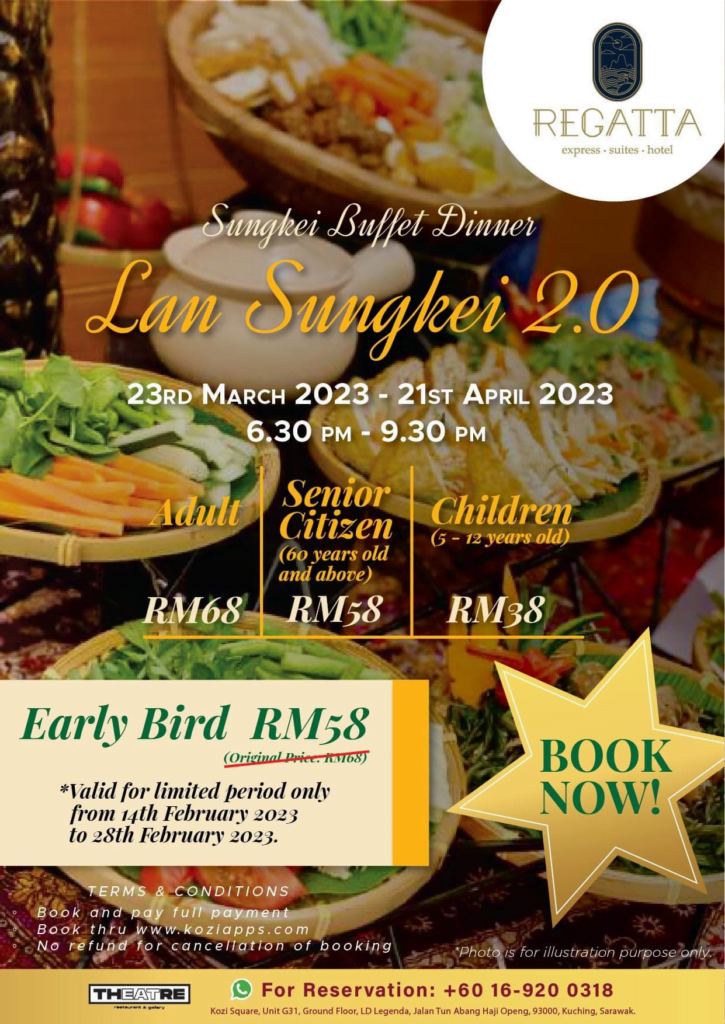 [PART 2] Tempah Awal, Ini Adalah Senarai 7 Tempat Tawarkan Tempat Berbuka Bawah RM100 Di Kuching