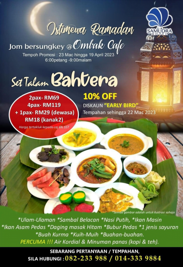 [PART 2] Tempah Awal, Ini Adalah Senarai 7 Tempat Tawarkan Tempat Berbuka Bawah RM100 Di Kuching