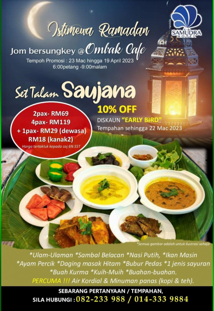 [PART 2] Tempah Awal, Ini Adalah Senarai 7 Tempat Tawarkan Tempat Berbuka Bawah RM100 Di Kuching