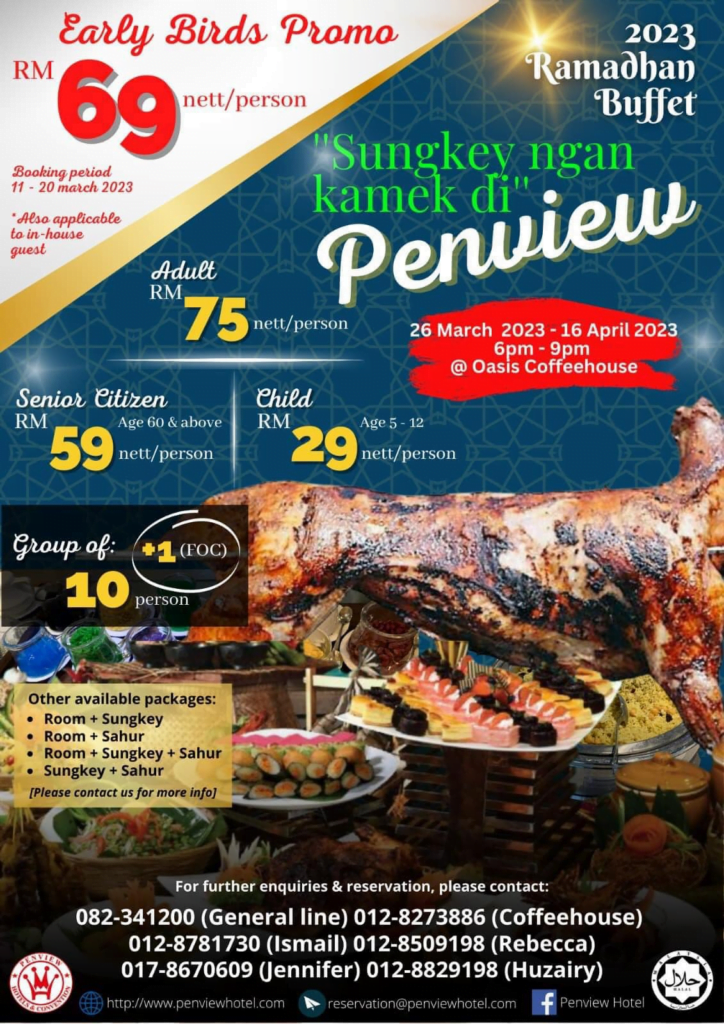 [PART 2] Tempah Awal, Ini Adalah Senarai 7 Tempat Tawarkan Tempat Berbuka Bawah RM100 Di Kuching