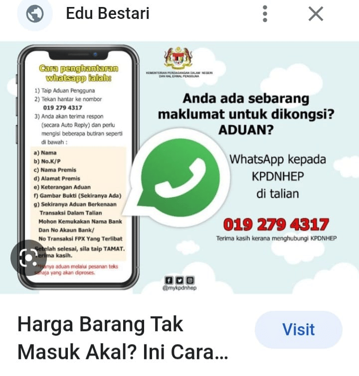 Restoran Di Kota Kinabalu Ini Dikompaun Gara-Gara Caj Makanan Harga Melampau
