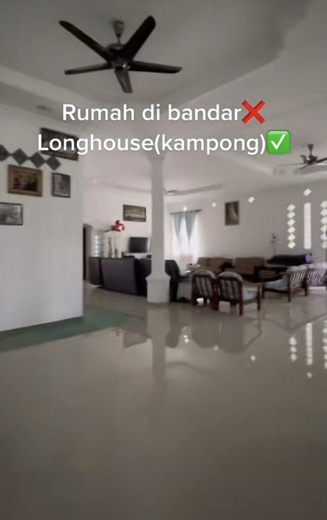 Premium Dan Mewah, Netizen Kagum Lihat Video TikTok Rumah Panjang Moden Di Sarawak Ini