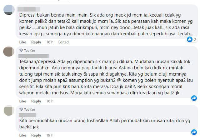 Tular Gambar Wanita Berjalan Tanpa Selipar Di Jalan Tol Kuching, Netizen Luah Kerisauan