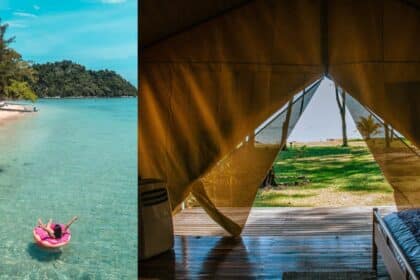 30 Minit Dari Kota Kinabalu, Nikmati Vibe 'Glamping' Di Ara Dinawan Private Island