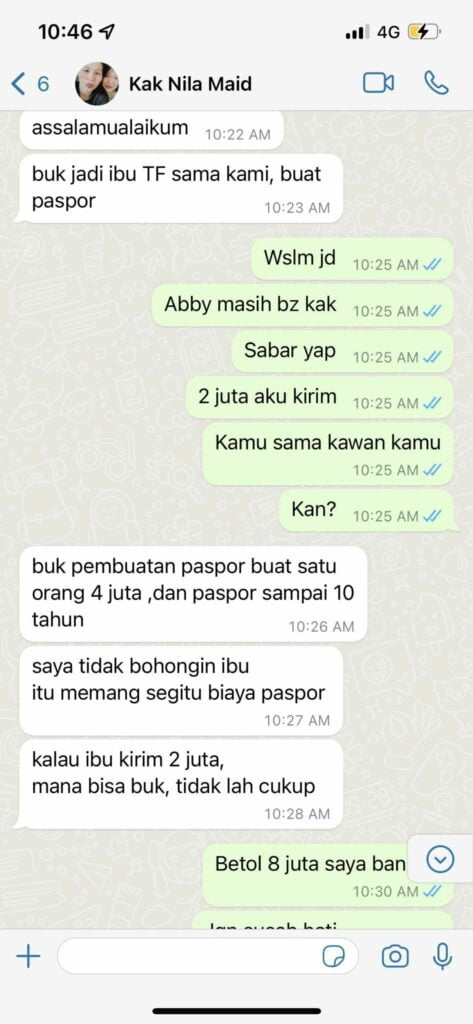 'Maid' Minta 8 Juta Untuk Buat Passport, Ini Respon Majikan Buat Netizen Berdekah