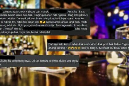'Annoyed' Bar Dipenuhi Remaja, Wanita Dari Miri Minta Semak IC Pengunjung Buat Netizen Terhibur