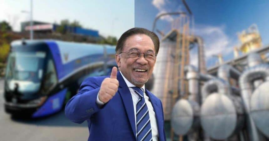 Anwar Ibrahim Sarawak 'Dilantik' Jadi Pembekal Utama Gas Hidrogen Ke Indonesia