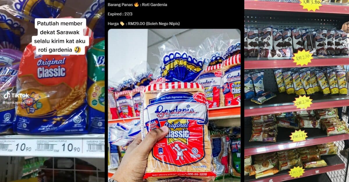 'Baru Aku Nampak Roti Gardenia Harga Kayangan', Wanita Ini Terkejut Lihat Harganya Di Sarawak