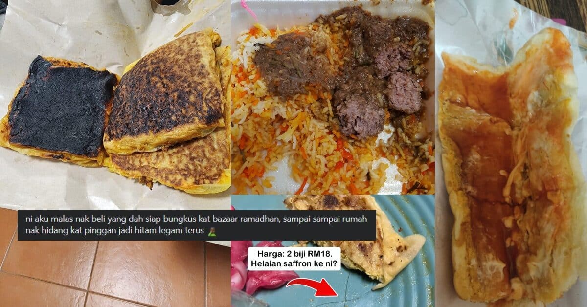 Baru Hari Ketiga Puasa, Netizen Kongsi Makanan Dibeli Dari Bazaar Raih Perhatian