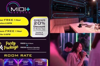 Bayar 2 Jam Percuma 1 Jam, MIDI+ Di KK Jadi Tarikan Baru Penggemar Karaoke