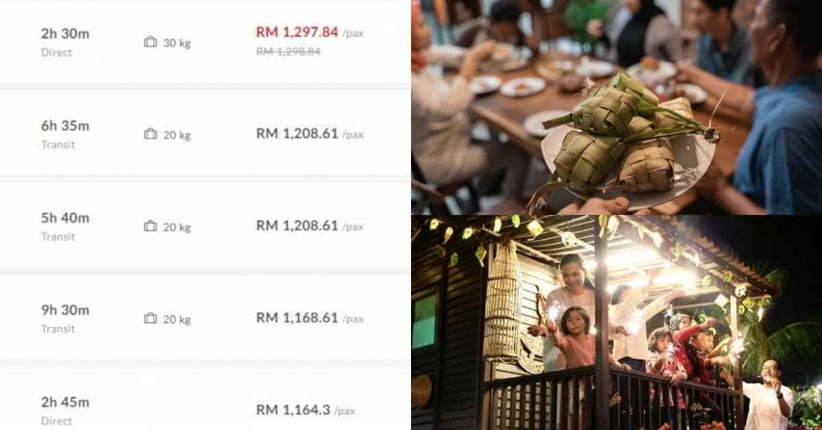 Beban Buat Rakyat Sabah Sarawak, Harga Tiket Sempena Aidilfitri Naik Hingga 400 Peratus