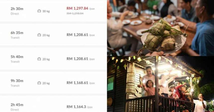 Beban Buat Rakyat Sabah Sarawak, Harga Tiket Sempena Aidilfitri Naik Hingga 400 Peratus