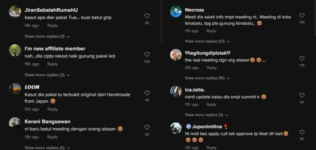 'Salah Pin Meeting Ni', Lelaki Jepun Berpakaian Lengkap Pejabat Berjaya Tawan Gunung Kinabalu