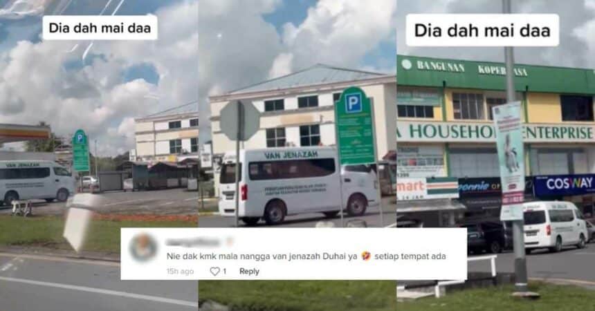 Buru Geng Plastik Hitam, Netizen Terhibur Lihat Van Jenazah 'Kayo-Kayo' Di Jalan Astana