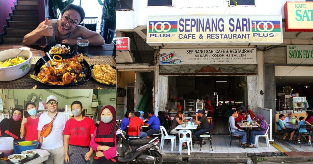 Datang Ke Sarawak, Shaheizy Sam Cuba Mi Kolok Legend Di Sepinang Sari Kuching